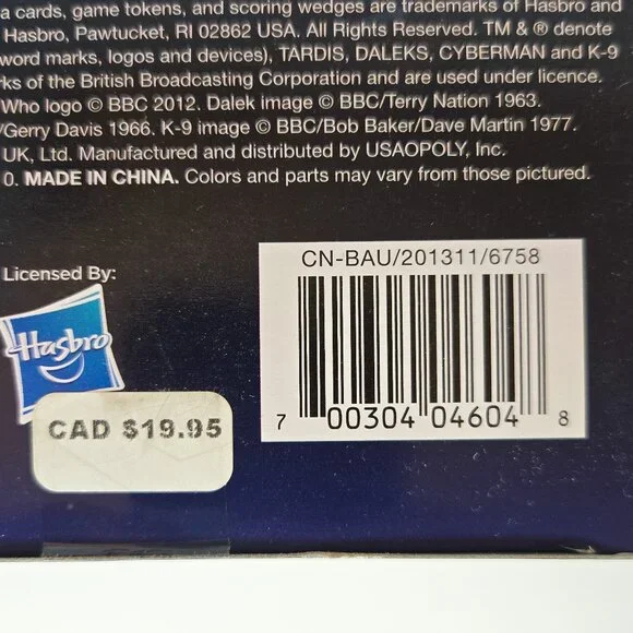 New In Box Doctor Who Trivial Pursuit | 50th Anniversary Edition - Picture 8 of 8